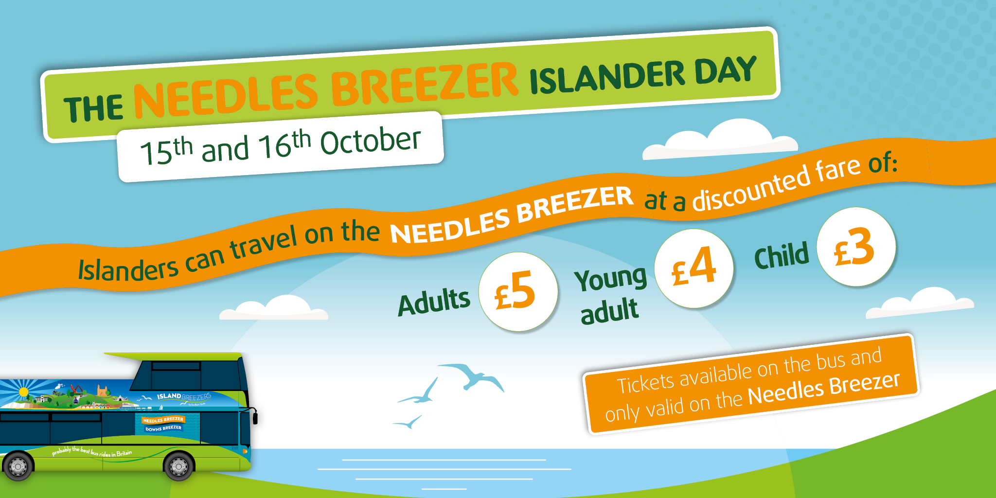 The Needles Breezer Islander Day Southern Vectis